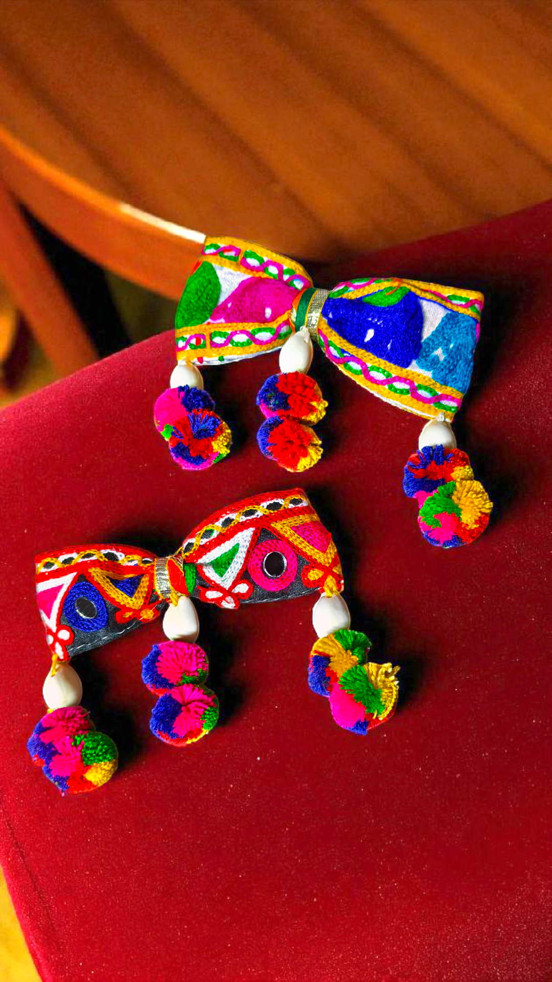 Classic Navratri Bow for Kids